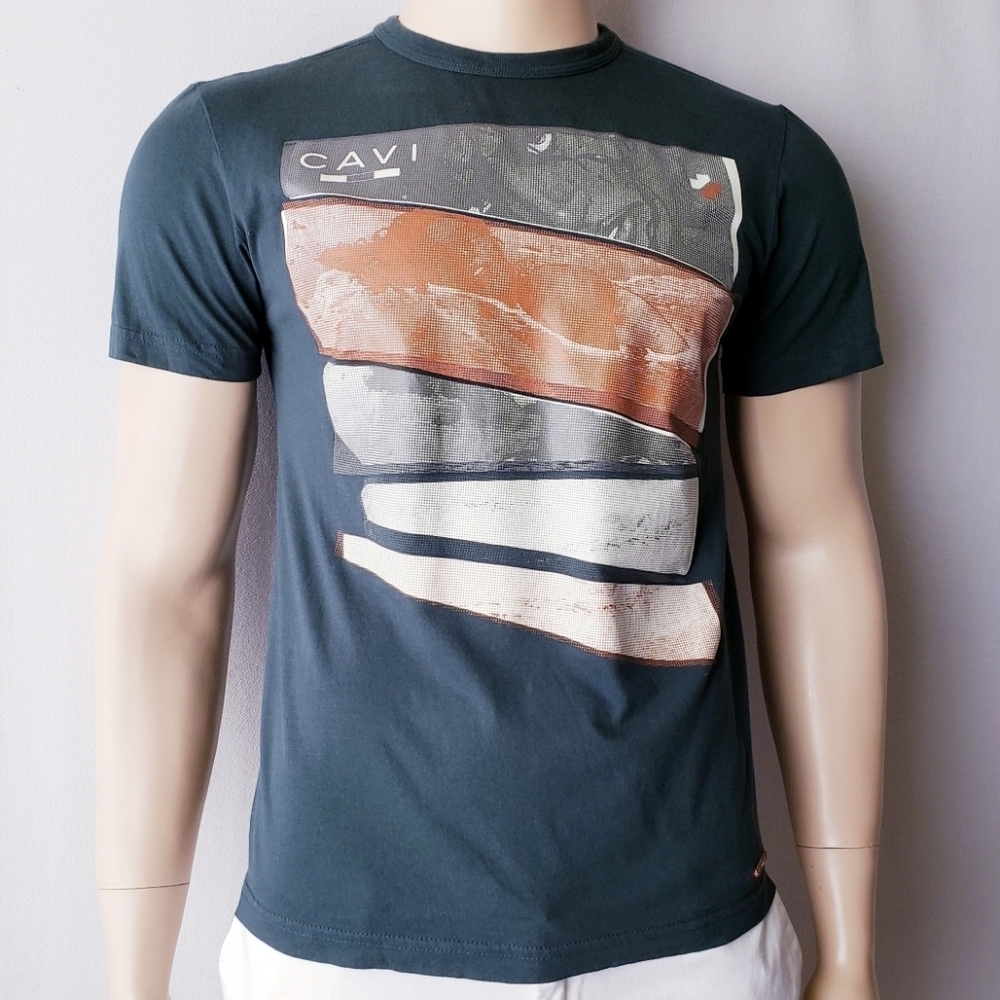 CAVI Hunter Green Graphic Print T-Shirt